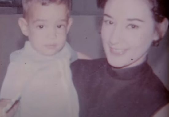Raúl and his mom